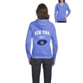 thumbnail image 1 of Normal is Boring - Women's Sweatshirt Full-Zip Pullover, up to Women Size 3XL - New York Girl, 1 of 5