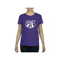 thumbnail image 1 of Normal is Boring - Women's T-Shirt Short Sleeve, up to Women Size 3XL - Adopt Animal Rescue, 1 of 5