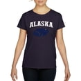 thumbnail image 1 of Normal is Boring - Women's T-Shirt Short Sleeve, up to Women Size 3XL - Alaska Flag, 1 of 5