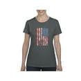 thumbnail image 1 of Normal is Boring - Women's T-Shirt Short Sleeve, up to Women Size 3XL - American Flag 4th of July, 1 of 5