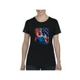 thumbnail image 1 of Normal is Boring - Women's T-Shirt Short Sleeve, up to Women Size 3XL - American Flag 4th of July, 1 of 5
