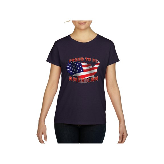 Normal is Boring - Women's T-Shirt Short Sleeve, up to Women Size 3XL - American Proud to Be US Flag