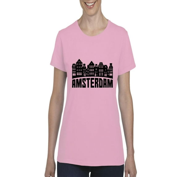Normal is Boring - Women's T-Shirt Short Sleeve, up to Women Size 3XL - Amsterdam