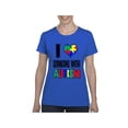 thumbnail image 1 of Normal is Boring - Women's T-Shirt Short Sleeve, up to Women Size 3XL - Autism Awareness, 1 of 5