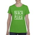 thumbnail image 1 of Normal is Boring - Women's T-Shirt Short Sleeve, up to Women Size 3XL - Beach Please, 1 of 5