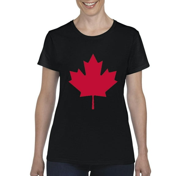 Normal is Boring - Women's T-Shirt Short Sleeve, up to Women Size 3XL - Canada Leaf