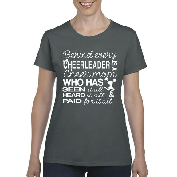 Normal is Boring - Women's T-Shirt Short Sleeve, up to Women Size 3XL - Cheer Mom Cheerleader