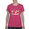 thumbnail image 1 of NIB - Women's T-Shirt Short Sleeve - Christmas Dancing Santa, 1 of 5