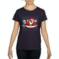 thumbnail image 1 of NIB - Women's T-Shirt Short Sleeve - Christmas Dancing Santa, 1 of 5