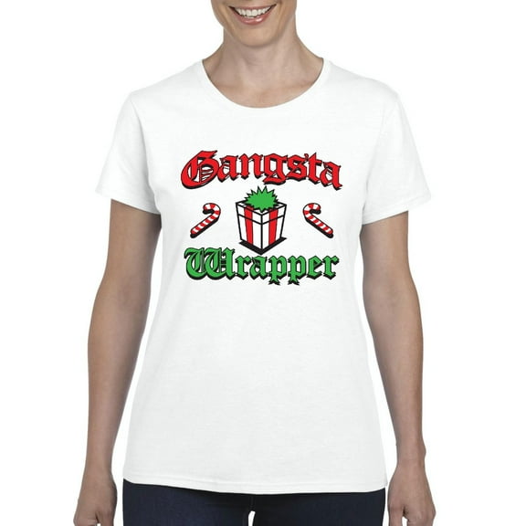 Normal is Boring - Women's T-Shirt Short Sleeve, up to Women Size 3XL - Christmas Wrapper