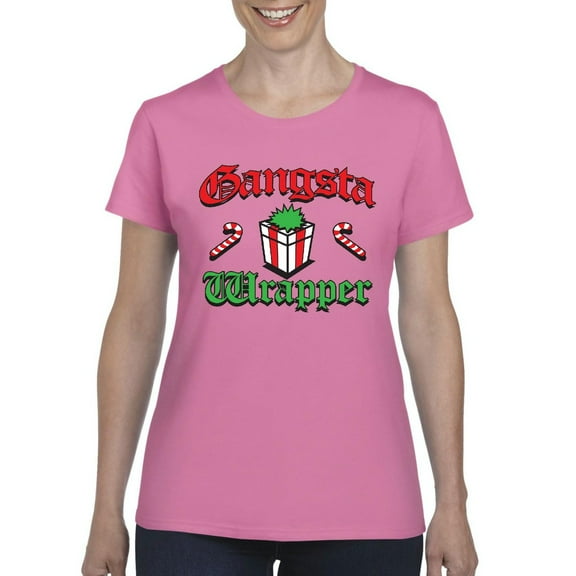 Normal is Boring - Women's T-Shirt Short Sleeve, up to Women Size 3XL - Christmas Wrapper