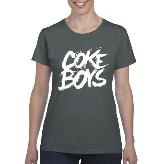 Normal is Boring - Women's T-Shirt Short Sleeve, up to Women Size 3XL - Coke Boys