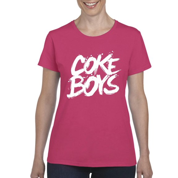 Normal is Boring - Women's T-Shirt Short Sleeve, up to Women Size 3XL - Coke Boys