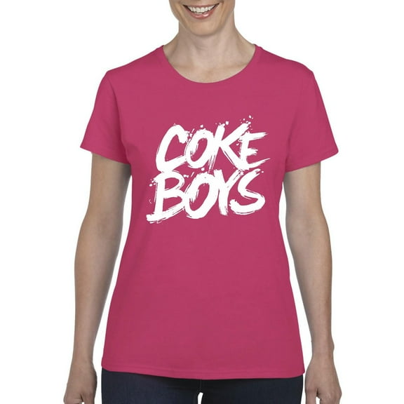 Normal is Boring - Women's T-Shirt Short Sleeve, up to Women Size 3XL - Coke Boys