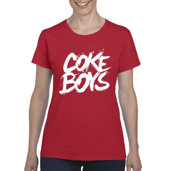 Normal is Boring - Women's T-Shirt Short Sleeve, up to Women Size 3XL - Coke Boys
