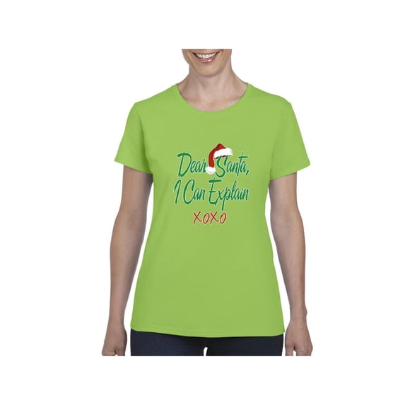 NIB - Women's T-Shirt Short Sleeve - Dear Santa