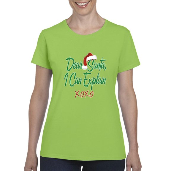 NIB - Women's T-Shirt Short Sleeve - Dear Santa