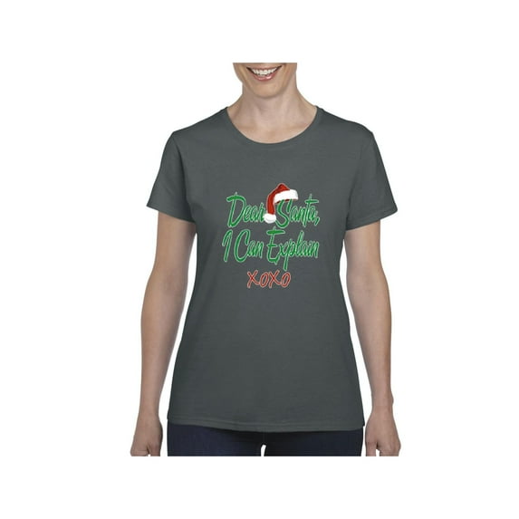 NIB - Women's T-Shirt Short Sleeve - Dear Santa