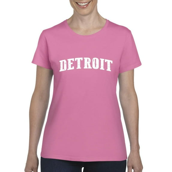 NIB - Women's T-Shirt Short Sleeve - Detroit