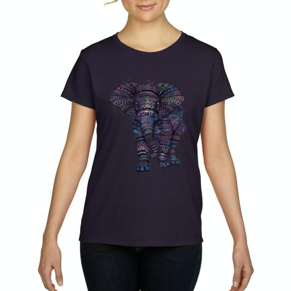 Normal is Boring - Women's T-Shirt Short Sleeve, up to Women Size 3XL - Elephant
