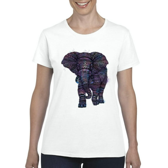 Normal is Boring - Women's T-Shirt Short Sleeve, up to Women Size 3XL - Elephant