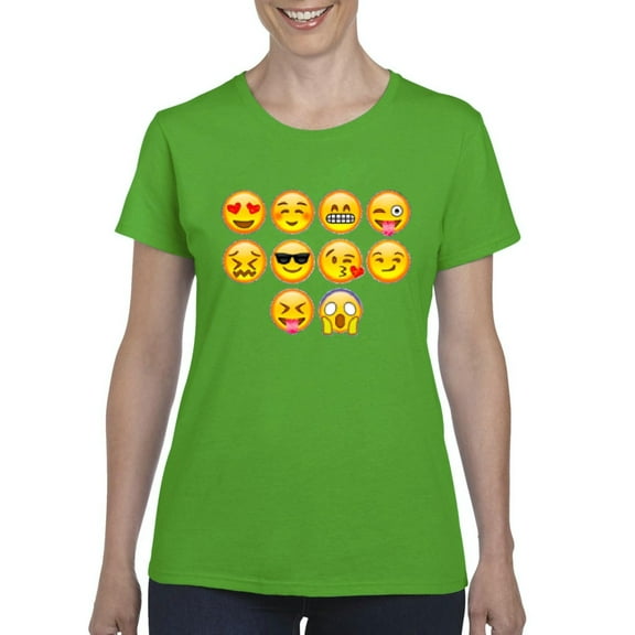 Normal is Boring - Women's T-Shirt Short Sleeve, up to Women Size 3XL - Emoji Entourage