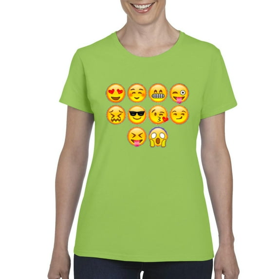 Normal is Boring - Women's T-Shirt Short Sleeve, up to Women Size 3XL - Emoji Entourage