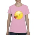 thumbnail image 1 of Normal is Boring - Women's T-Shirt Short Sleeve, up to Women Size 3XL - Emoji Winky Face, 1 of 5