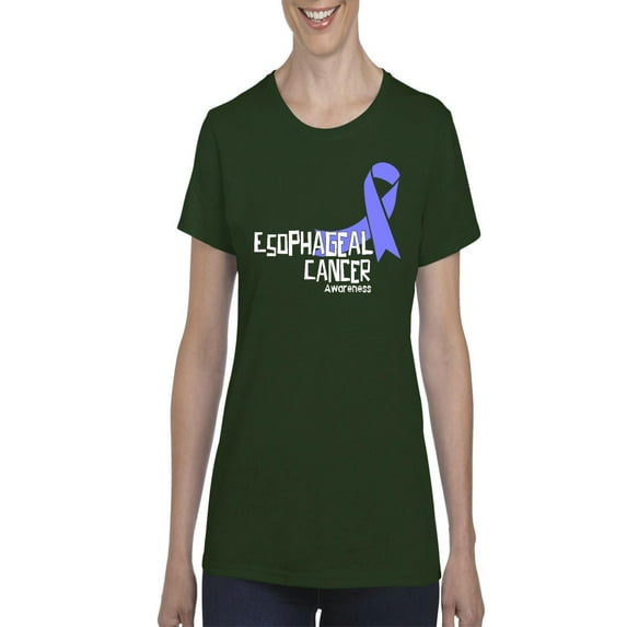 NIB - Women's T-Shirt Short Sleeve - Esophageal Cancer
