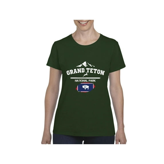 Normal is Boring - Women's T-Shirt Short Sleeve, up to Women Size 3XL - Grand Teton National Park
