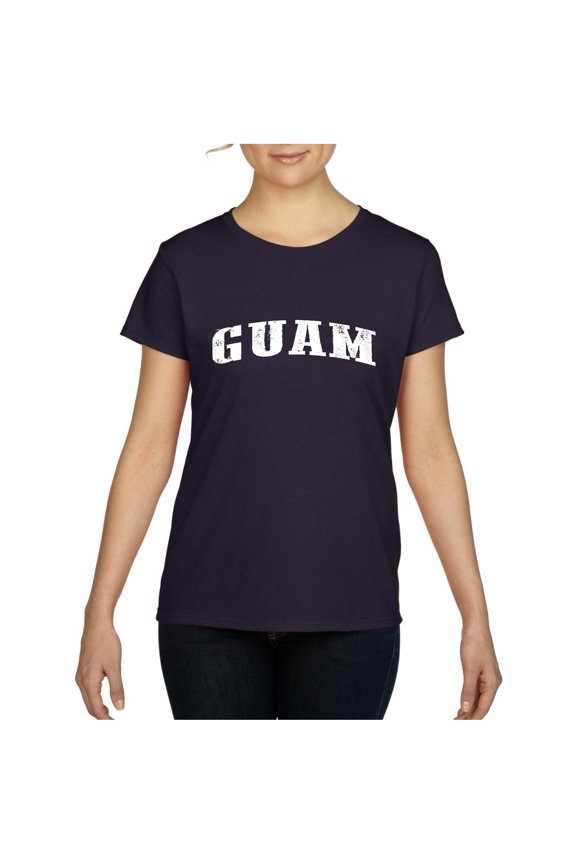 - Women's T-Shirt Short Sleeve, up to Women Size 3XL - Guam