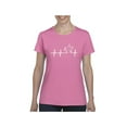 thumbnail image 1 of Normal is Boring - Women's T-Shirt Short Sleeve, up to Women Size 3XL - Heartbeat Horses, 1 of 5