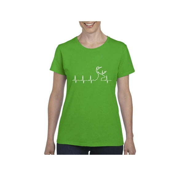 Normal is Boring - Women's T-Shirt Short Sleeve, up to Women Size 3XL - Heartbeat Hunting