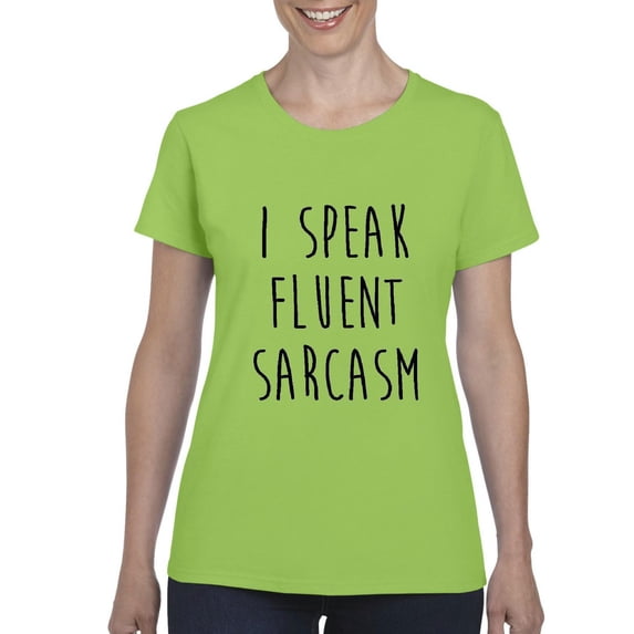 Normal is Boring - Women's T-Shirt Short Sleeve, up to Women Size 3XL - I Speak Fluent Sarcasm