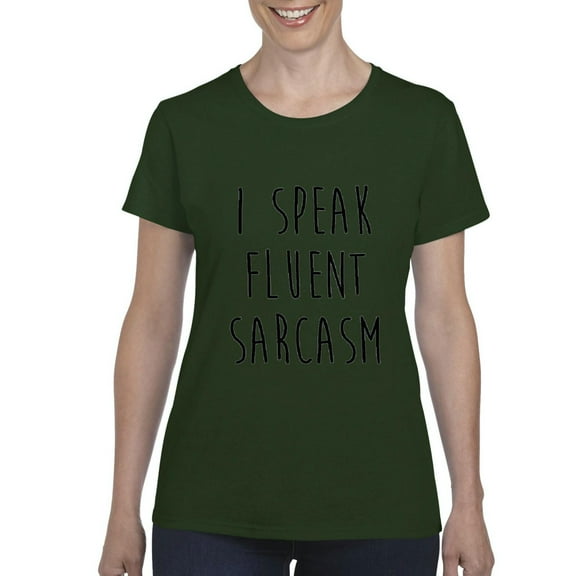 Normal is Boring - Women's T-Shirt Short Sleeve, up to Women Size 3XL - I Speak Fluent Sarcasm