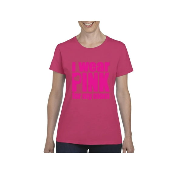Normal is Boring - Women's T-Shirt Short Sleeve, up to Women Size 3XL - I Wear Pink for My Mom