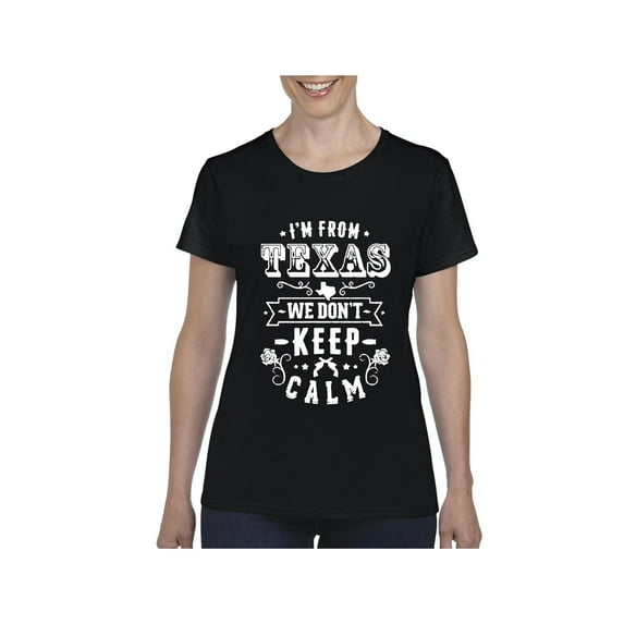Normal is Boring - Women's T-Shirt Short Sleeve, up to Women Size 3XL - I am From Texas TX Texas