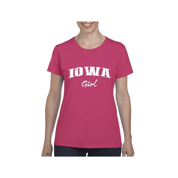 Normal is Boring - Women's T-Shirt Short Sleeve, up to Women Size 3XL - Iowa Girl