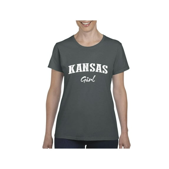 NIB - Women's T-Shirt Short Sleeve - Kansas Girl