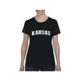 thumbnail image 1 of Normal is Boring - Women's T-Shirt Short Sleeve, up to Women Size 3XL - Kansas, 1 of 5