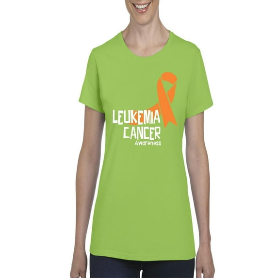 NIB - Women's T-Shirt Short Sleeve - Leukemia Cancer