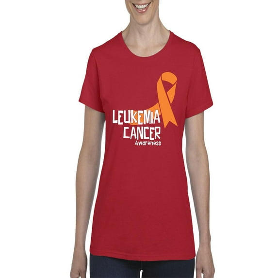 NIB - Women's T-Shirt Short Sleeve - Leukemia Cancer