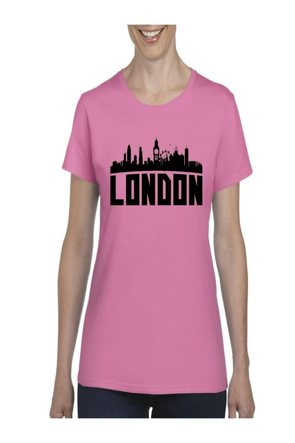 - Women's T-Shirt Short Sleeve, up to Women Size 3XL - London