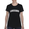 thumbnail image 1 of Normal is Boring - Women's T-Shirt Short Sleeve, up to Women Size 3XL - Louisiana, 1 of 5