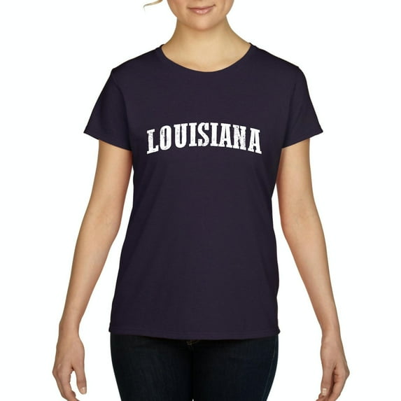 NIB - Women's T-Shirt Short Sleeve - Louisiana