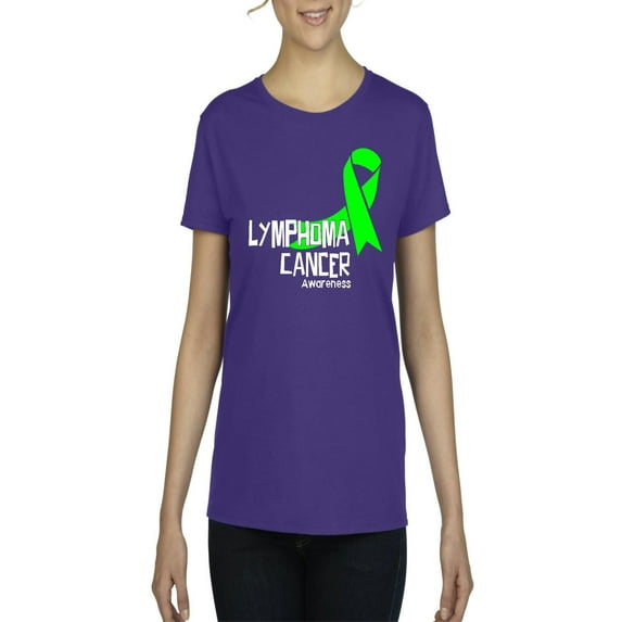 NIB - Women's T-Shirt Short Sleeve - Lymphoma Cancer