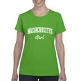 thumbnail image 1 of NIB - Women's T-Shirt Short Sleeve - Massachusetts Girl, 1 of 5