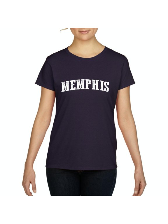 - Women's T-Shirt Short Sleeve, up to Women Size 3XL - Memphis