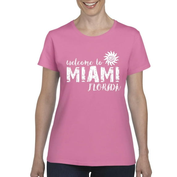 NIB - Women's T-Shirt Short Sleeve - Miami