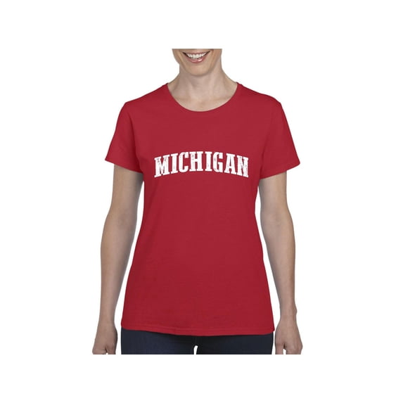 Normal is Boring - Women's T-Shirt Short Sleeve, up to Women Size 3XL - Michigan